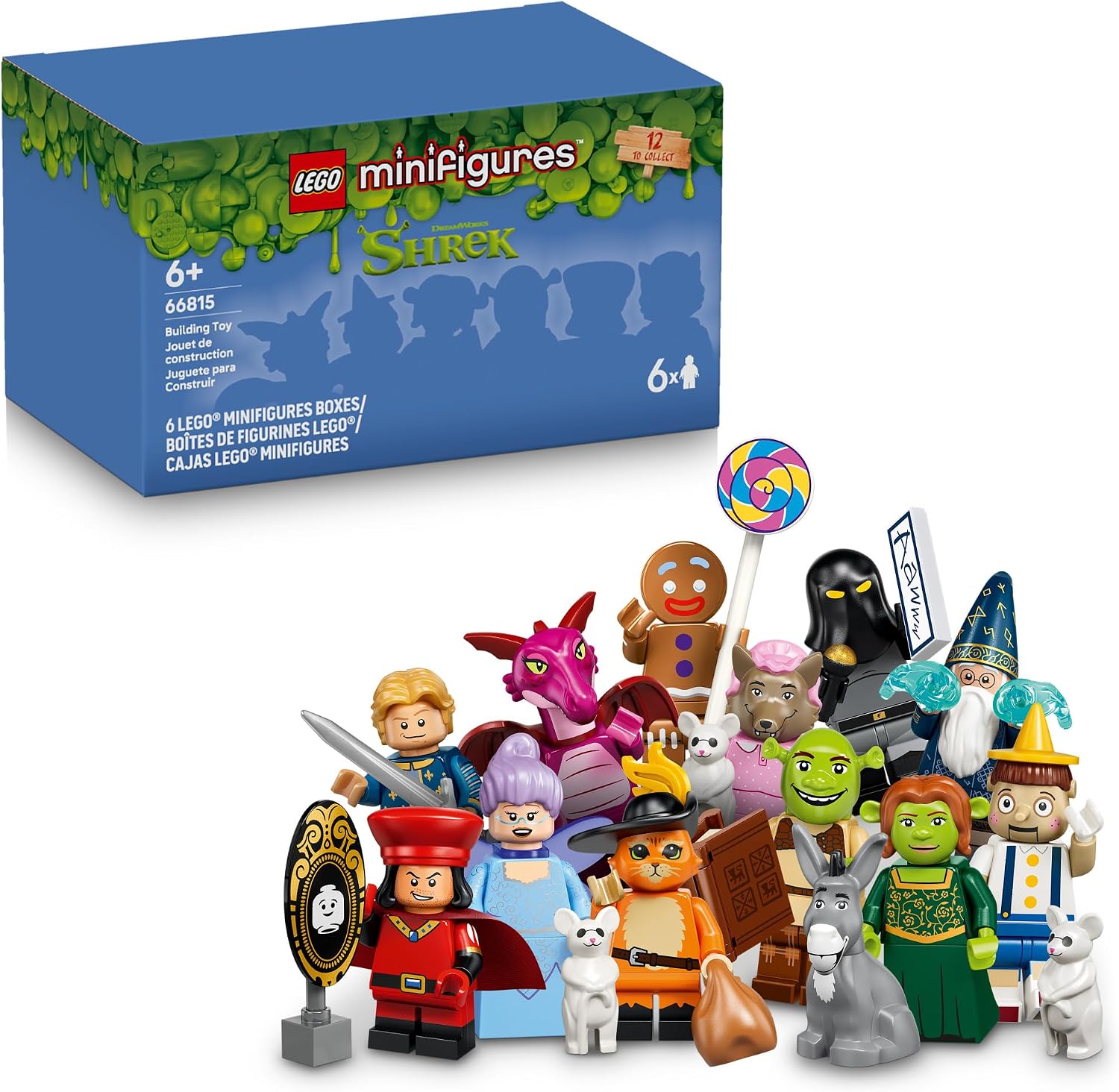 LEGO Minifigures Shrek Series 6-Pack 66815